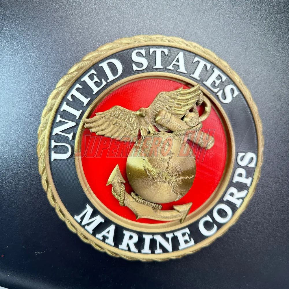 USMC Seal with EGA | Multiple sizes | US Marine Corps Eagle Globe & Anchor Military