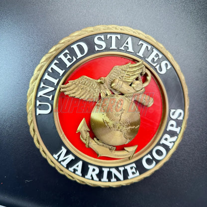 USMC Seal with EGA | Multiple sizes | US Marine Corps Eagle Globe & Anchor Military