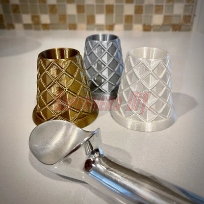Waffle Cone Stands! Ice Cream Cone Holder Stands shaped like Waffle Cones! Perfect decor for ice cream scooping or ice cream party - Superhero DIY