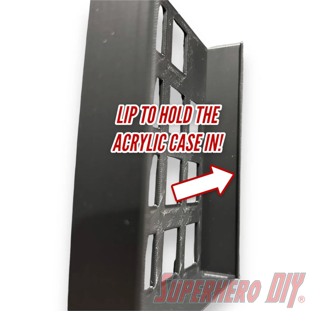 Wall Mount for Bitty Pop Clear Display Case - Superhero DIY