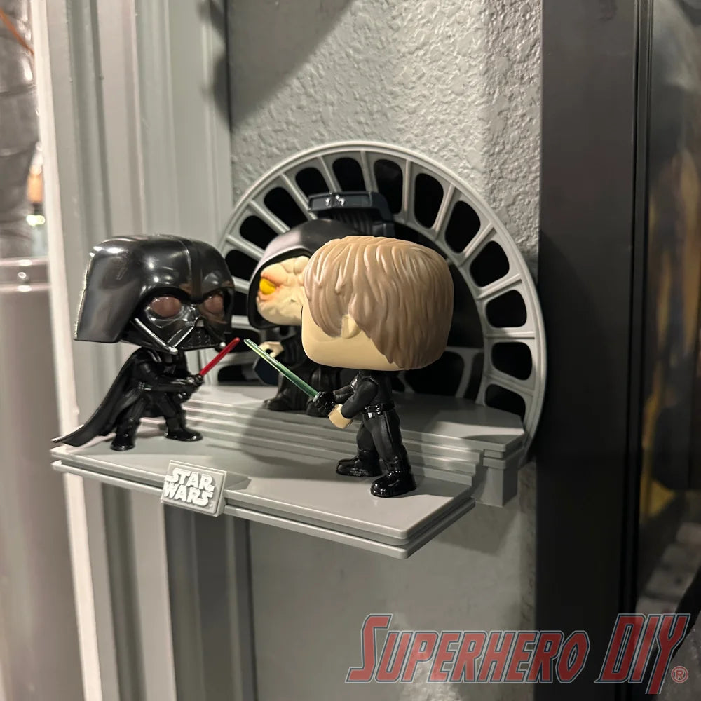 Wall Mount for Darth Vader vs. Luke Skywalker #612 Funko Pop Moment - Superhero DIY
