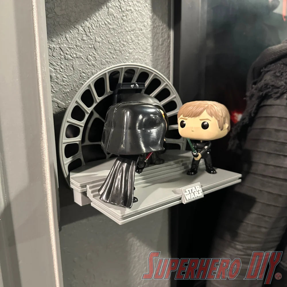 Wall Mount for Darth Vader vs. Luke Skywalker #612 Funko Pop Moment - Superhero DIY