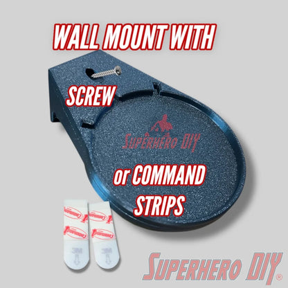 Wall Mount for McFarlane DC Multiverse Flight Stands – Securely Display Your Flying Figures - Superhero DIY