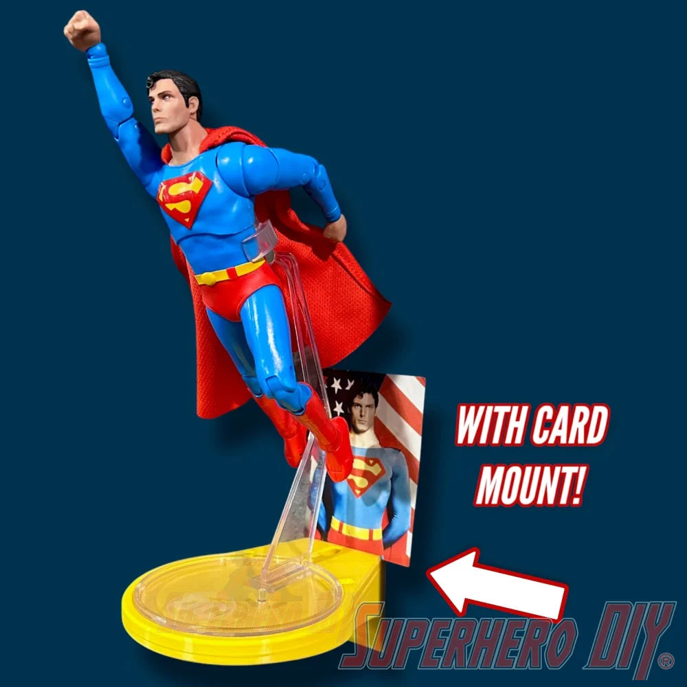 Wall Mount for McFarlane DC Multiverse Flight Stands – Securely Display Your Flying Figures - Superhero DIY