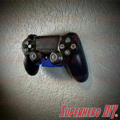 Check out the Wall Mount for PS4 Controller | PlayStation DualShock Controller Wall Mount | Includes Command Strip for Controller Stand from Superhero DIY! The perfect solution for only $2.69