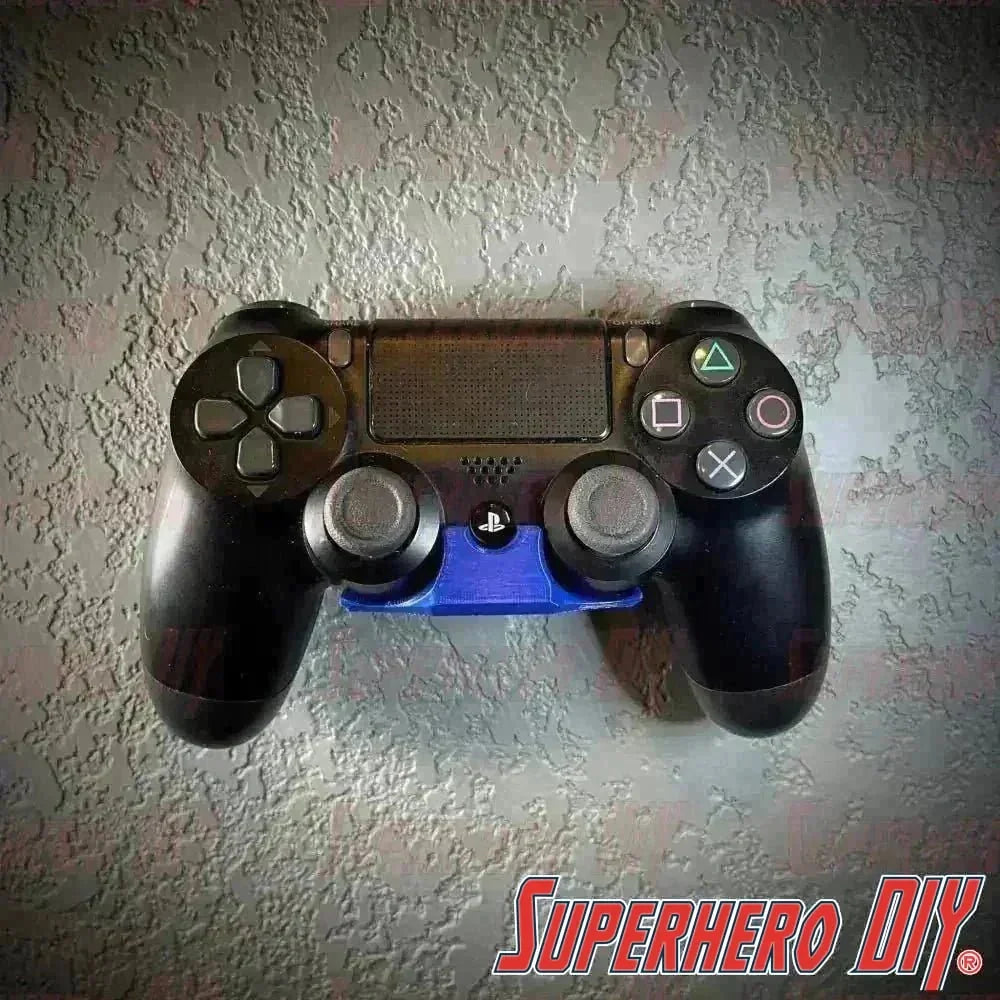 Check out the Wall Mount for PS4 Controller | PlayStation DualShock Controller Wall Mount | Includes Command Strip for Controller Stand from Superhero DIY! The perfect solution for only $2.69