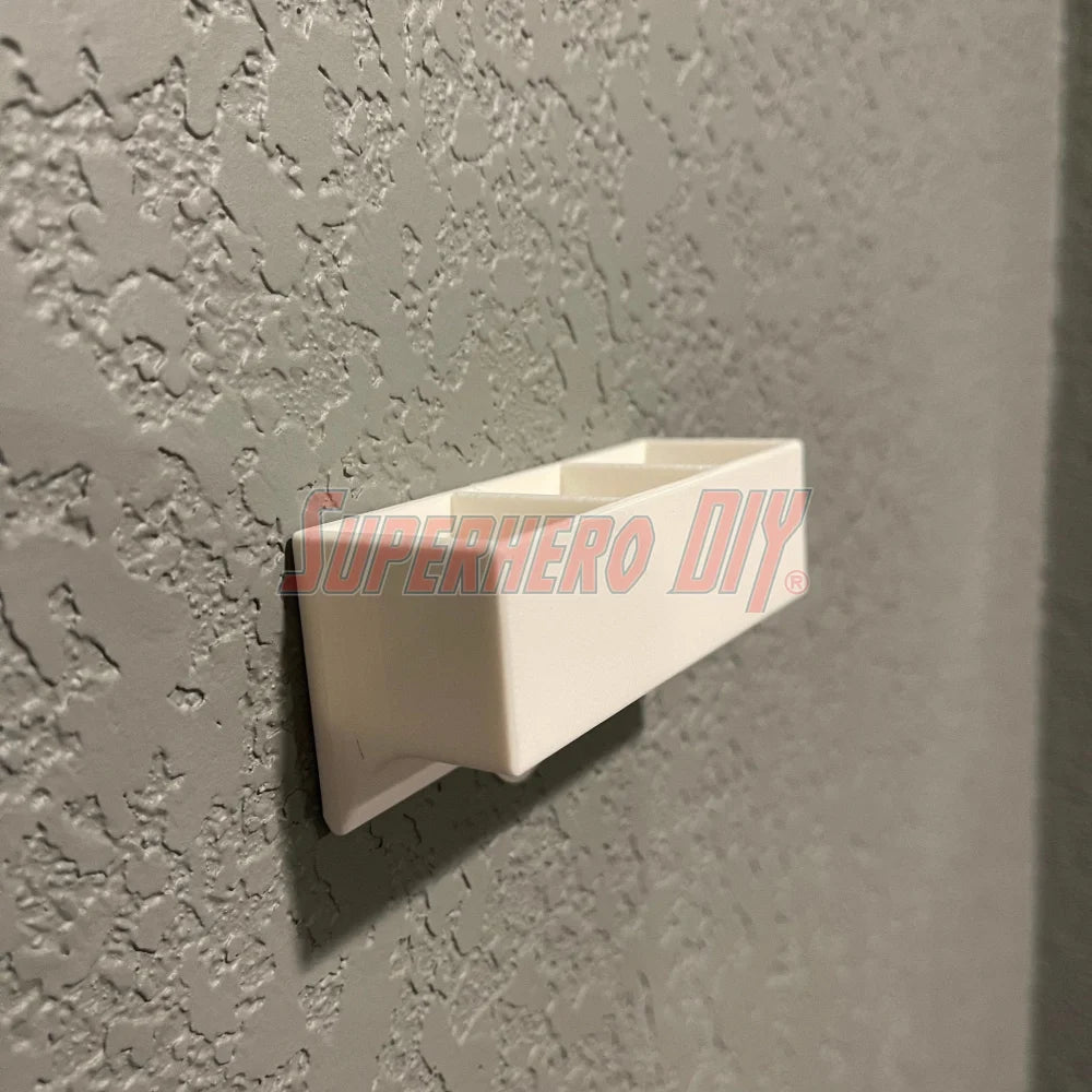 Wall-Mounted 3D-Printed Lipstick Organizer – Space-Saving Makeup Storage Solution - Superhero DIY