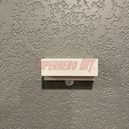 Wall-Mounted 3D-Printed Lipstick Organizer – Space-Saving Makeup Storage Solution - Superhero DIY