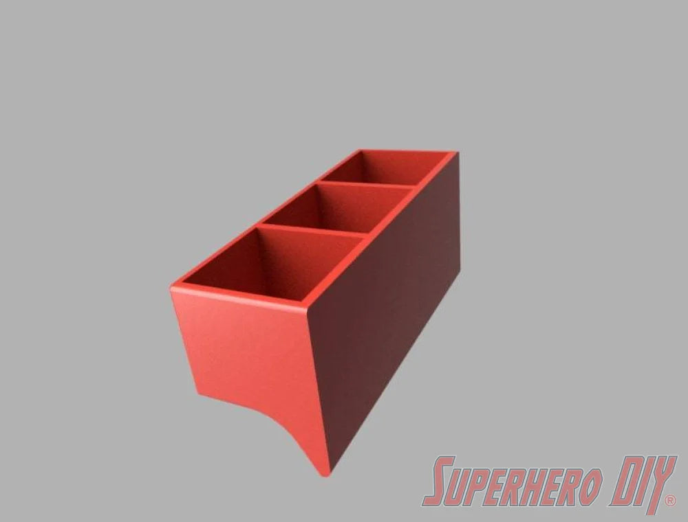 Wall-Mounted 3D-Printed Lipstick Organizer – Space-Saving Makeup Storage Solution - Superhero DIY