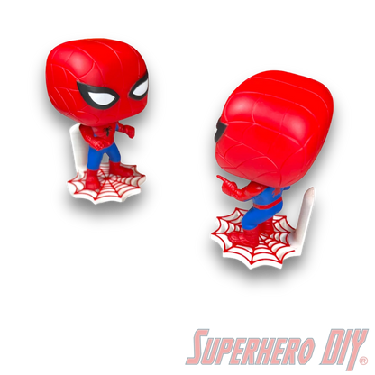 Web Shelf for Funko Pop Figures | Great for Spider-Man Pops - Superhero DIY